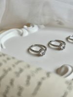 انگشتر الماس مربع - Image 3