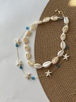 گردنبند صدف طبیعی
